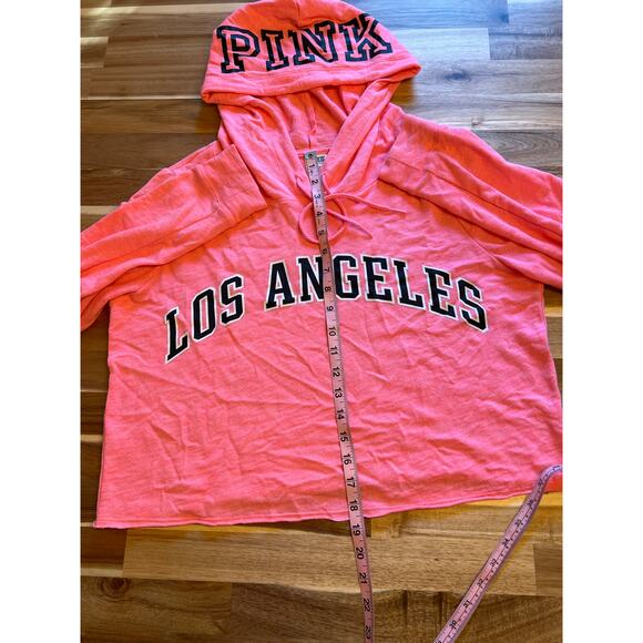 VS PINK cropped Los Angeles size M sweater‎ 73% cotton 27% polyester - Picture 3 of 6